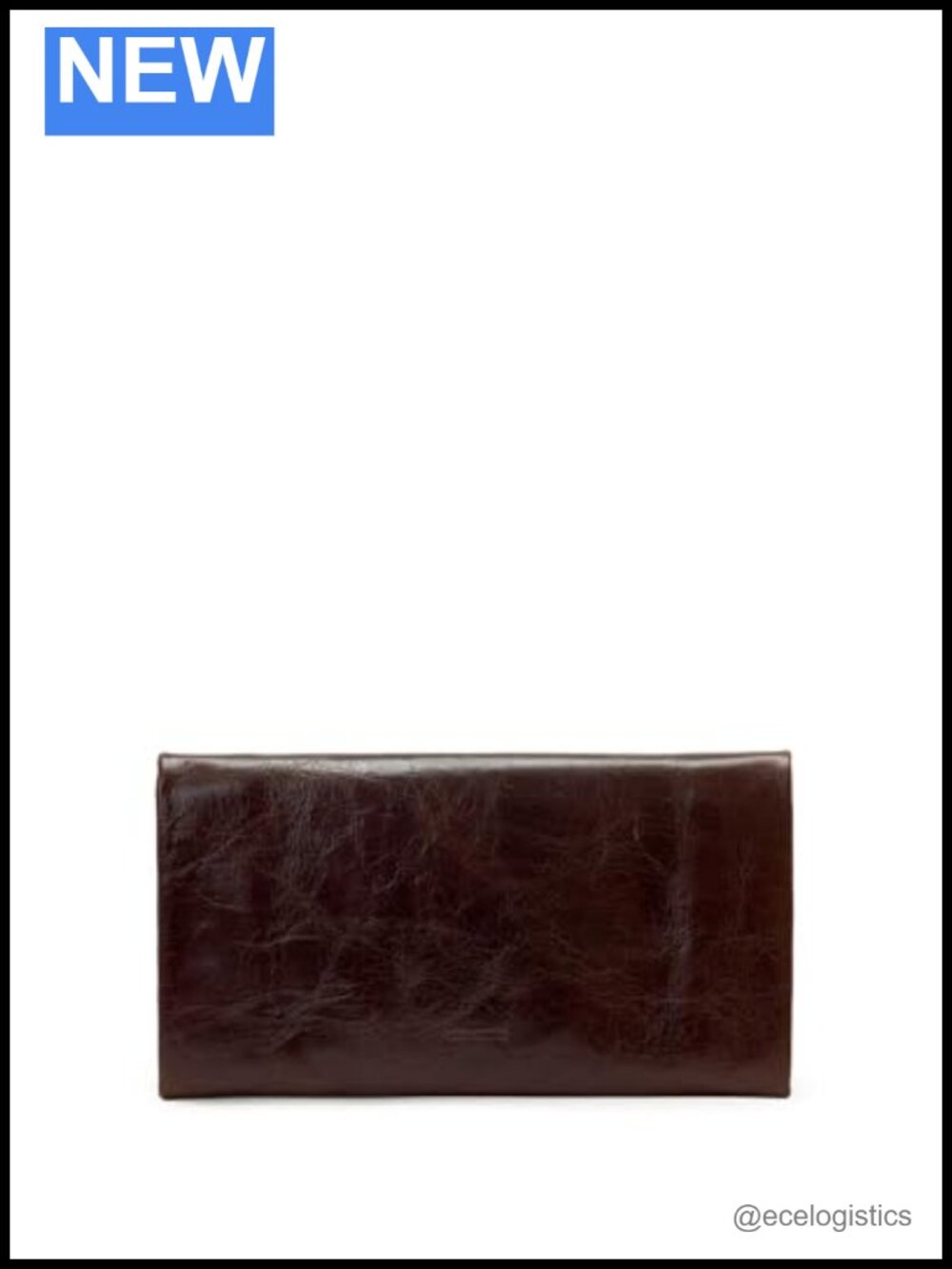 AllSaints Harluna Clutch Cognac Brown One Size